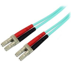 STARTECH 1m 10 Gb Aqua MM Fiber Patch Cable LC LC-preview.jpg